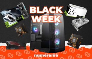 Composants en promotions pour le Black Friday // Source : Numerama