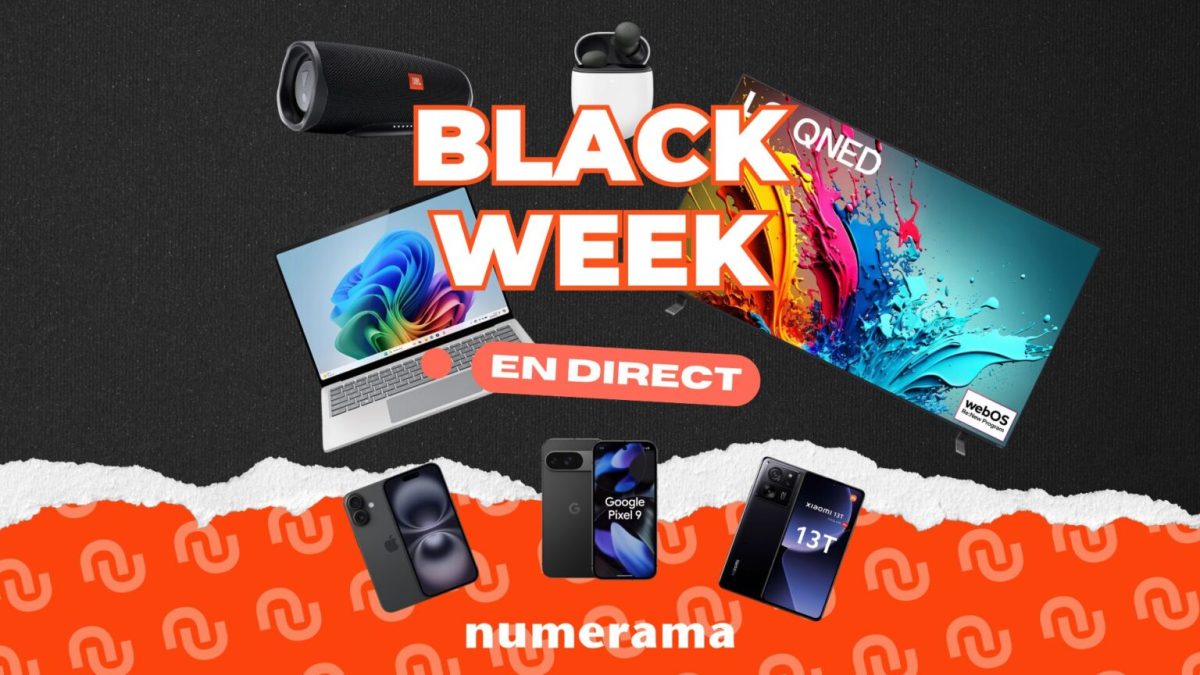 Meilleures offres Black Week // Source : Numerama