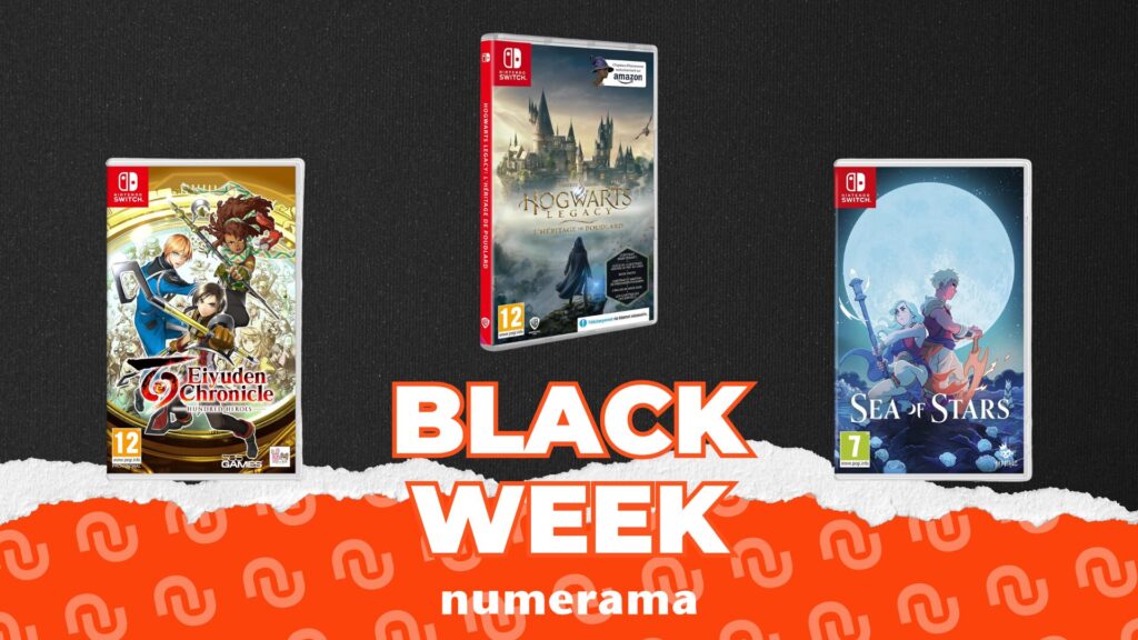 Sélection de jeux Nintnedo Switch pour le Black Friday