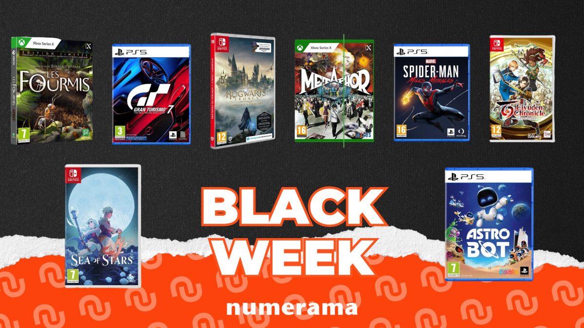 jeux en promotions Black Friday // Source : Numerama