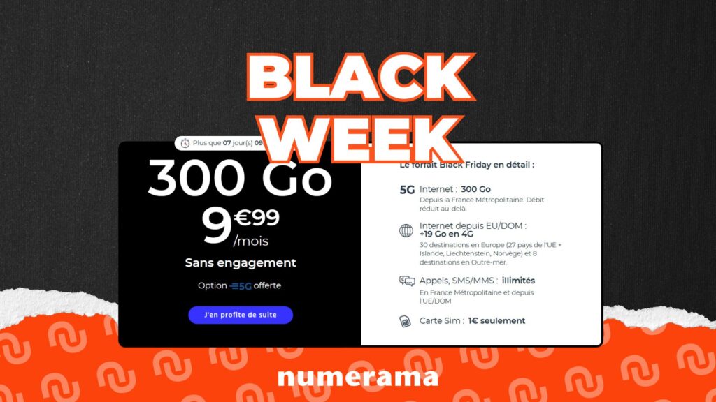 Forfait spécial Black Friday