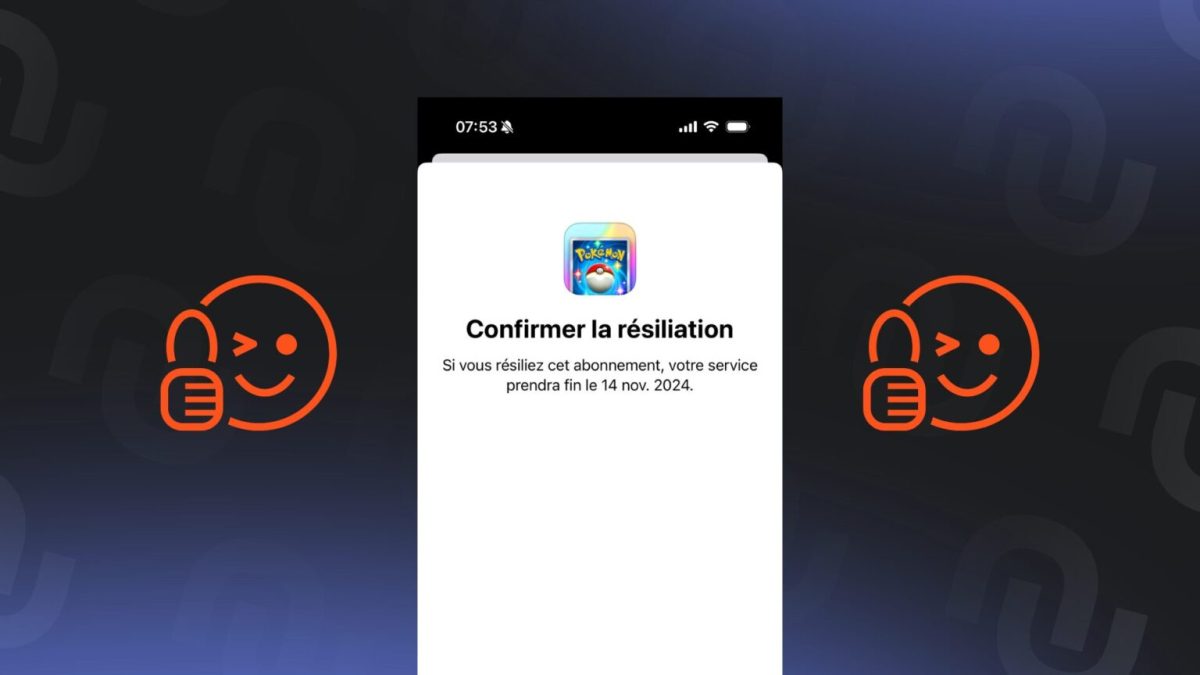 Résilier son abonnement Pokémon Pocket // Source : Montage Numerama