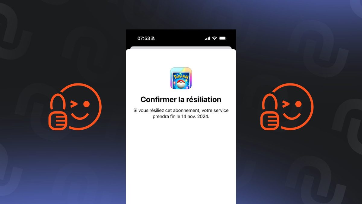 Résilier son abonnement Pokémon Pocket // Source : Montage Numerama