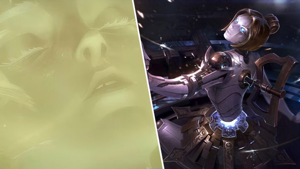 Orianna dans Arcane vs Orianna dans League of Legends // Source : Netflix / Riot Games