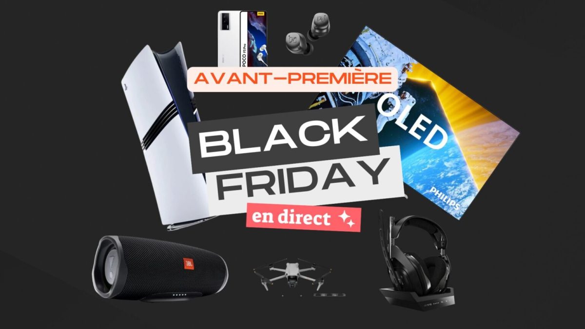 Meilleures offres Black Friday en avant-première // Source : Numerama