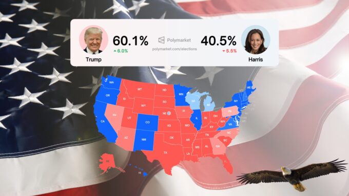 C'est quoi Polymarket, ce site qui donne Donald Trump vainqueur ...