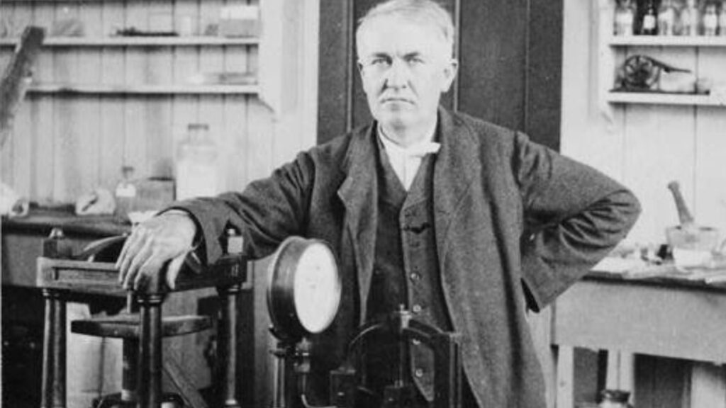 Thomas Edison aimait les siestes.  // Source : Wikimédias