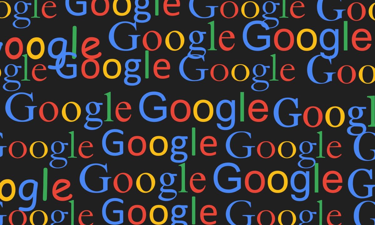 Google écrit avec plusieurs polices d'écritures // Source : Numerama