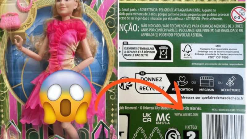 Mattel a écrit l’adresse d’un site pornographique sur la boîte des poupées Wicked