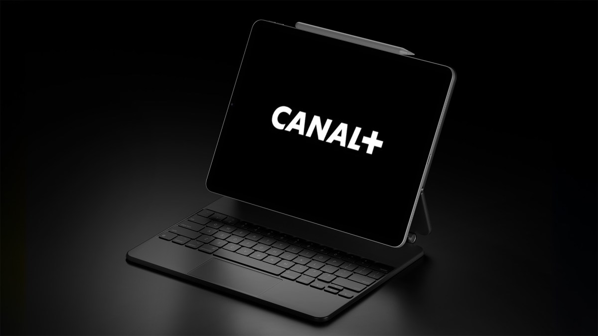 Canal+ sur iPad. // Source : Envato, CANAL+ ; montage Nino Barbey pour Numerama