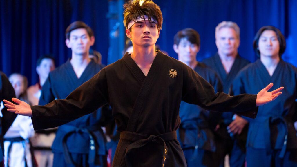 Brandon H. Lee interprète Kwon dans la saison 6 de Cobra Kai. // Source : Netflix