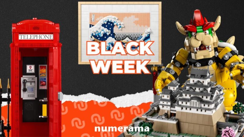 Ces quatre superbes Lego font partie de l’offre un Lego acheté, le 2ème à – 50 %