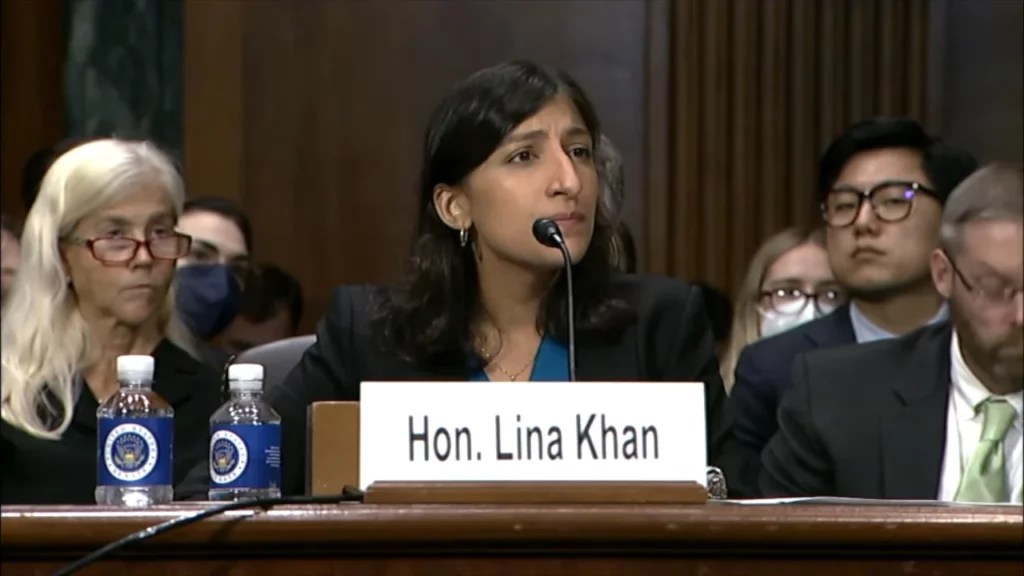 Lina Khan, présidente de la FTC // Source : FTC