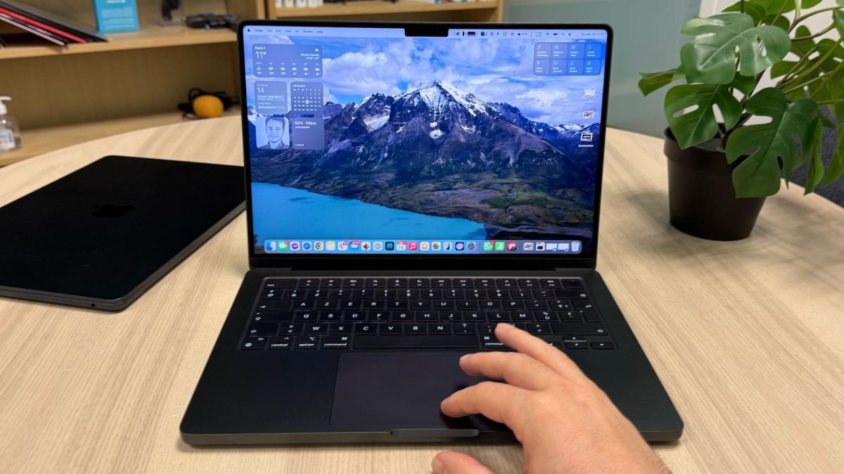 Le MacBook Pro M4. // Source : Numerama