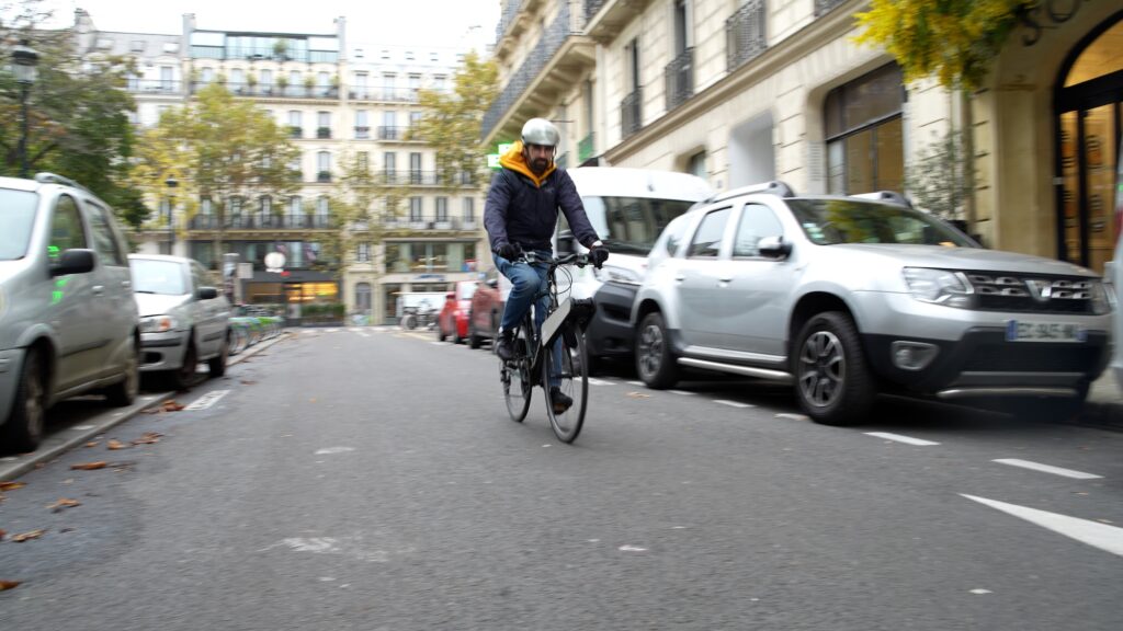 Le moteur amovible pour vélo mécanique // Source : Alfred Tertrais pour Numerama