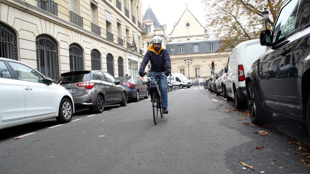 Le moteur amovible pour vélo mécanique // Source : Alfred Tertrais pour Numerama