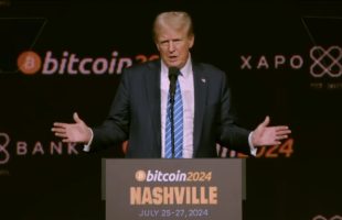 Conférence de Donald Trump sur le Bitcoin // Source : Bitcoin Magazine