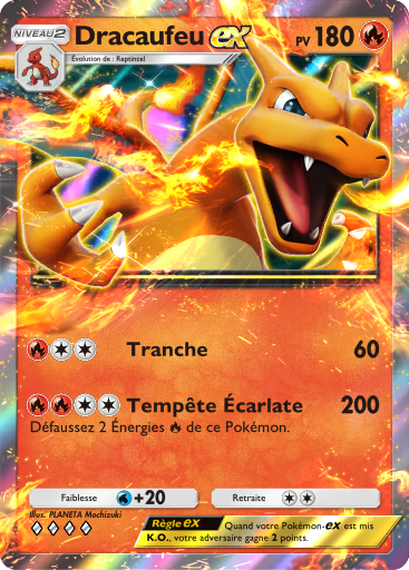 Pokémon Pocket : Dracaufeu Ex