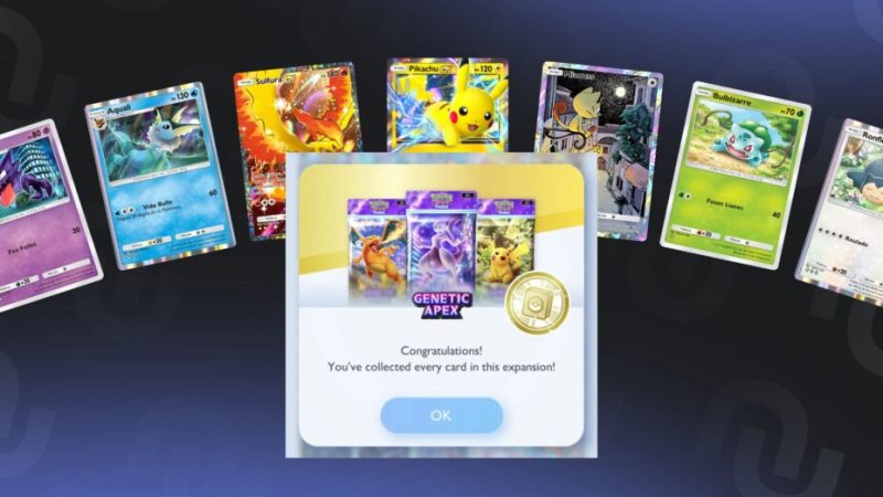 Il obtient toutes les cartes dans Pokémon Pocket (1 400 € dépensés, 1 741 boosters ouverts)