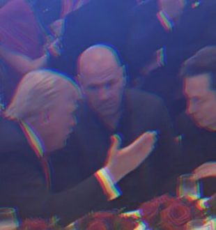 Donald Trump et Elon Musk. // Source : Via X @elonmusk (photo modifiée)