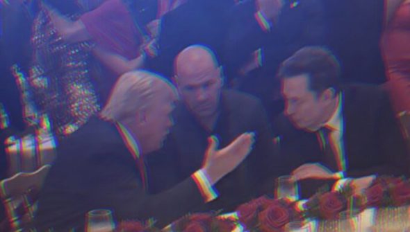 Donald Trump et Elon Musk. // Source : Via X @elonmusk (photo modifiée)