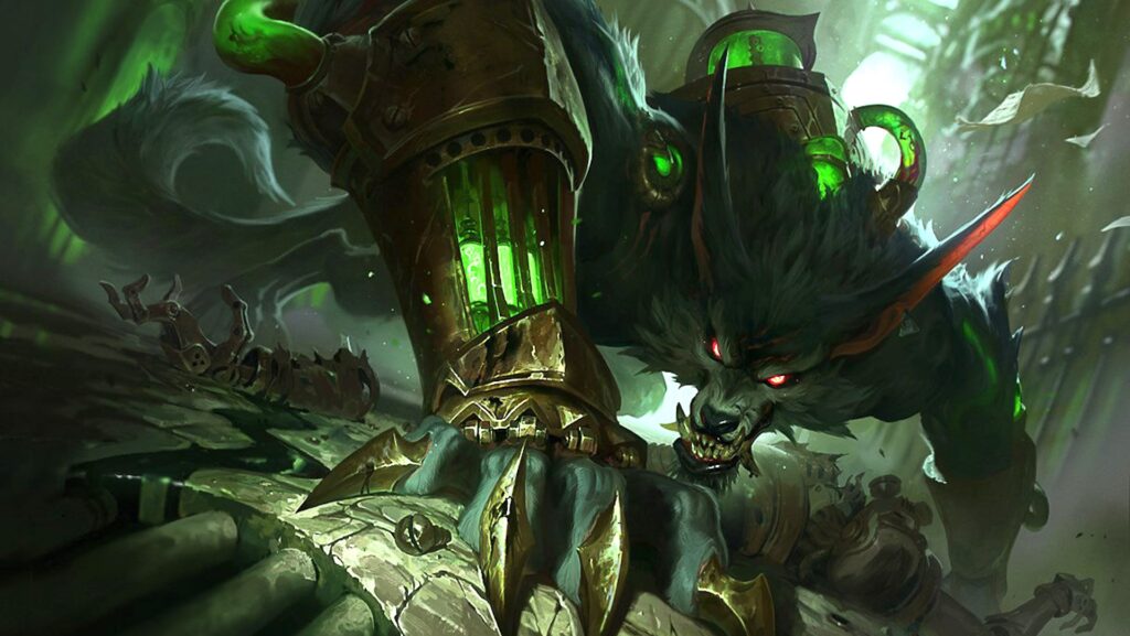 Warwick dans League of Legends // Source : Riot Games