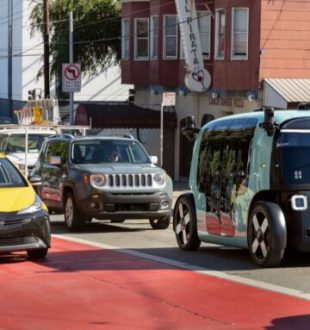Zoox, les taxis autonomes d'Amazon. // Source : Zoox