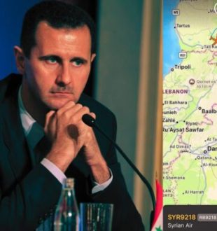 Les experts en source ouverte ont essayé de suivre le vol de Bachar-Assad. // Source : IRIS / Numerama