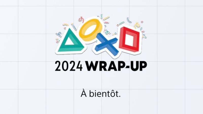 Le Wrap-Up 2024 de PlayStation est disponible, mais il y a un hic