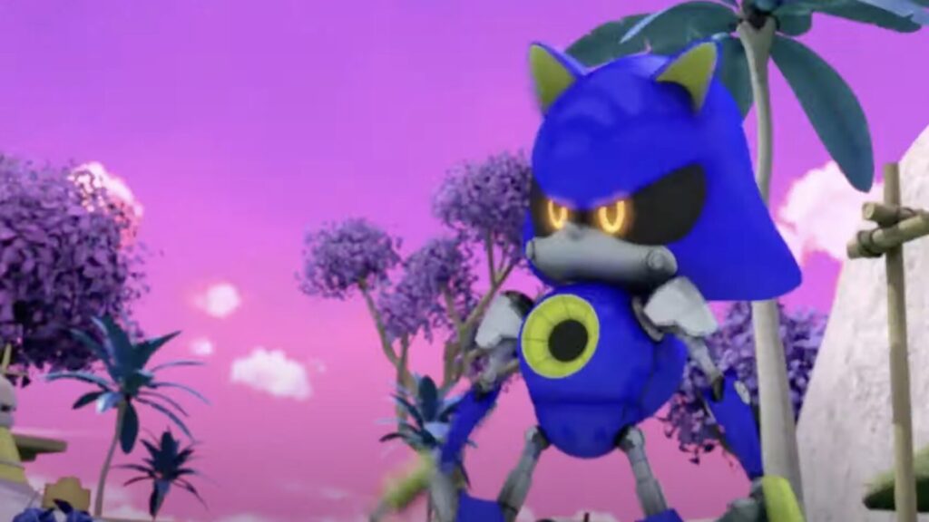 Metal Sonic dans Sonic Boom // Source : Capture YouTube