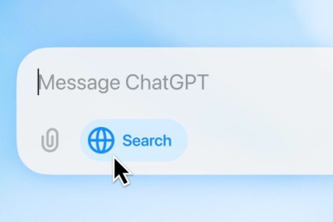 Le nouveau moteur de recherche intégré à ChatGPT Search. // Source : OpenAI