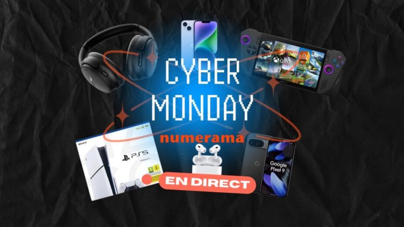Cyber Monday : voici les offres ultimes du Black Friday à ne pas manquer ce lundi 2 décembre Cyber Monday : voici les offres ultimes du Black Friday à ne pas manquer ce lundi 2 décembre