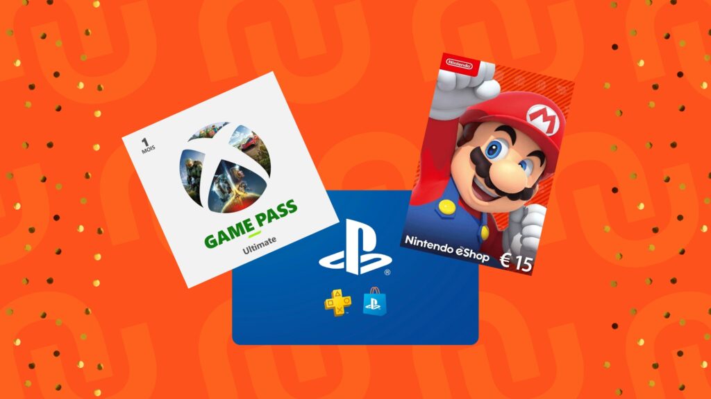 Carte cadeau gaming