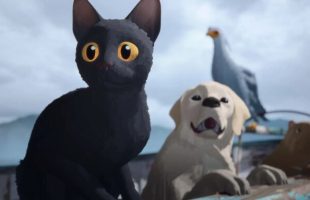 Flow, le chat qui n’avait plus peur de l’eau // Source : UFO Distribution