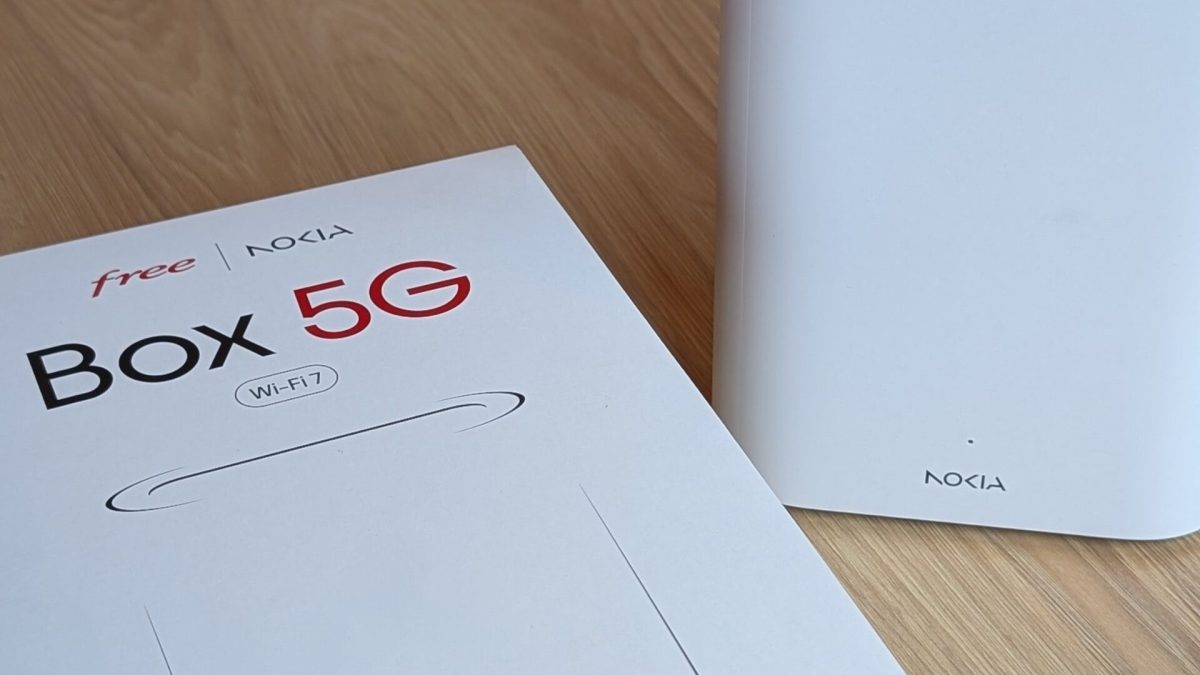 La Box 5G de Free. // Source : Free