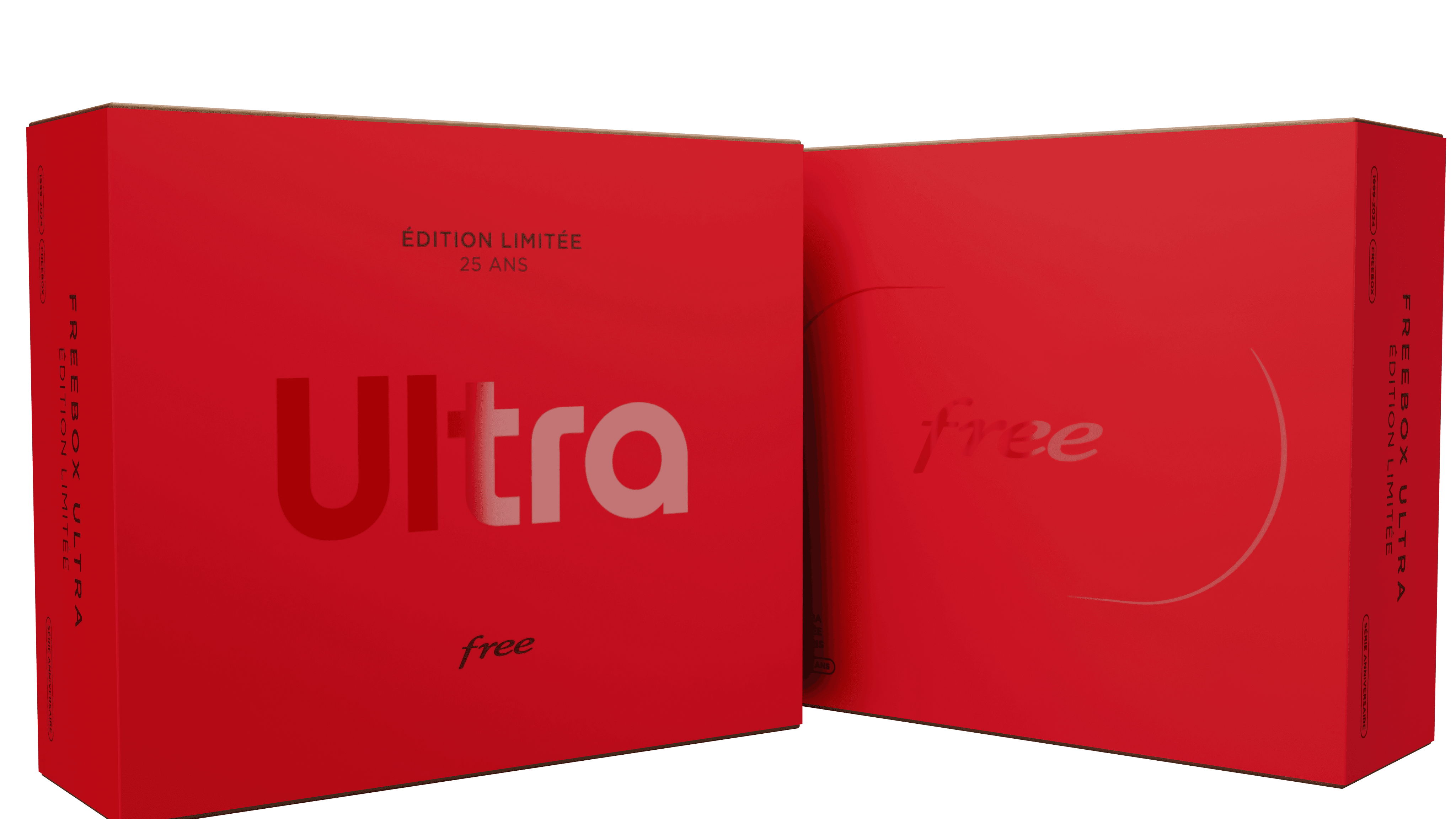 La boîte de la Freebox Ultra Édition Limitée.