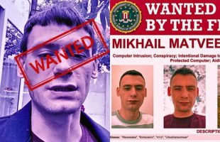 Mikhail Matveev, hacker russe recherché par le FBI. // Source : Telegram / FBI