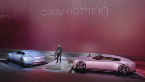 Présentation des concept Jaguar type 00 // Source : extrait vidéo Jaguar