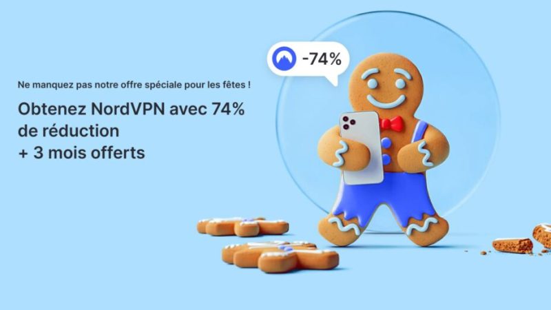 NordVPN fête la fin d’année, avec cette grosse promotion et trois mois offerts