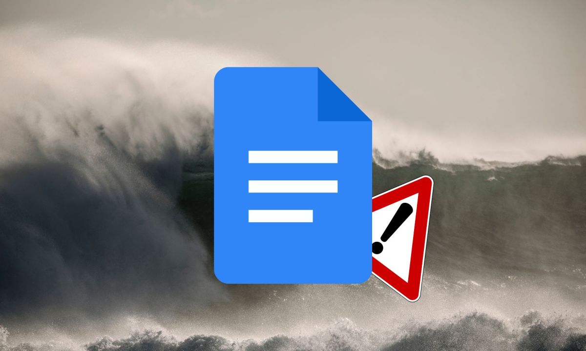 Google Docs a déclenché une alerte tsunami // Source : Montage Numerama