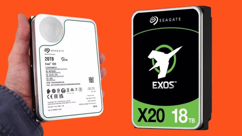 Seagate Exos X20 20 To // Source : Seagate