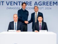Signature de l'accord Stellantis / CATL // Source : CATL