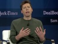 Sam Altman lors du DealBook Summit // Source : New York Times