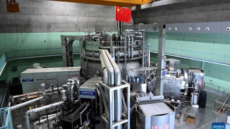 Le soleil artificiel de la Chine bat un nouveau record du monde