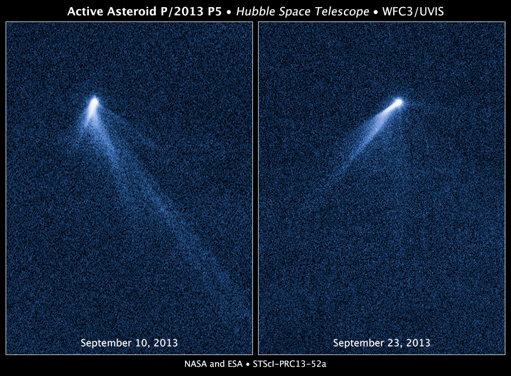 P/2013 P5 (PanSTARRS) capturée par le télescope spatial Hubble // Source : NASA