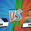 Sam Altman vs Elon Musk // Source : Création Numerama