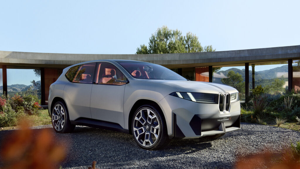 Le concept BMW Neue Klass X préfigure le prochain SUV 100% électrique du constructeur. // Source : BMW