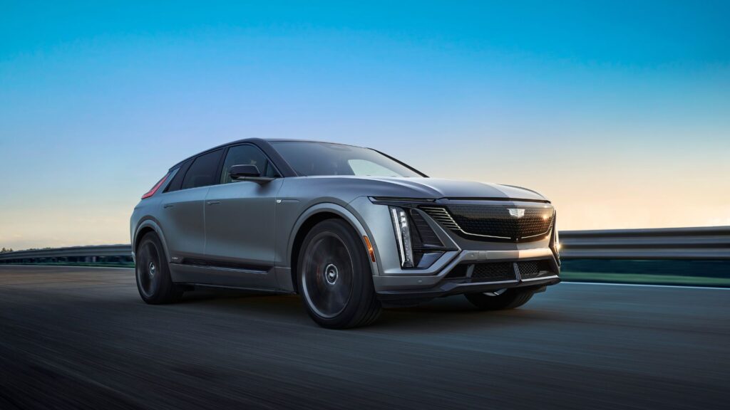 Le Cadillac Lyriq-V (2025) // Source : Cadillac