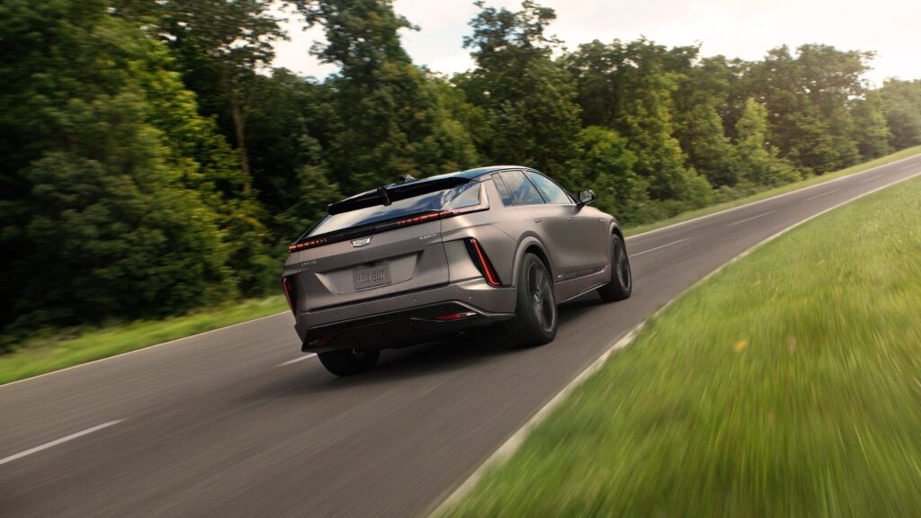 Le Cadillac Lyriq-V (2025) // Source : Cadillac