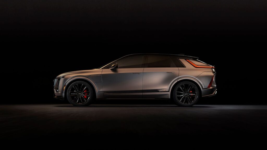 Le Cadillac Lyriq-V (2025) // Source : Cadillac